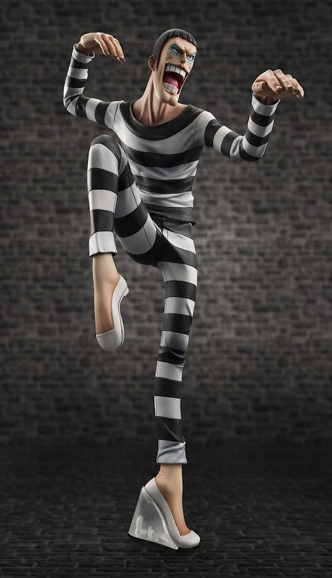 One Piece - Mr.2 Bon Kure - Excellent Model - Portrait Of Pirates Limited Edition - 1/8 - 10th Limited Ver. (MegaHouse) photo 8