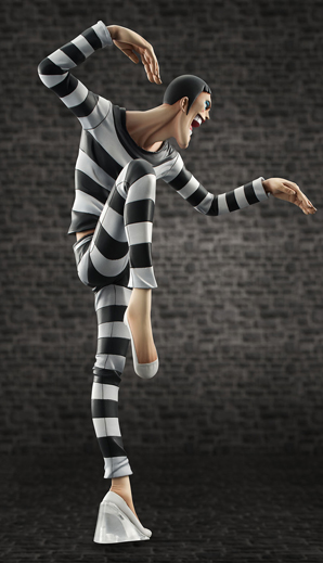 One Piece - Mr.2 Bon Kure - Excellent Model - Portrait Of Pirates Limited Edition - 1/8 - 10th Limited Ver. (MegaHouse) photo 16