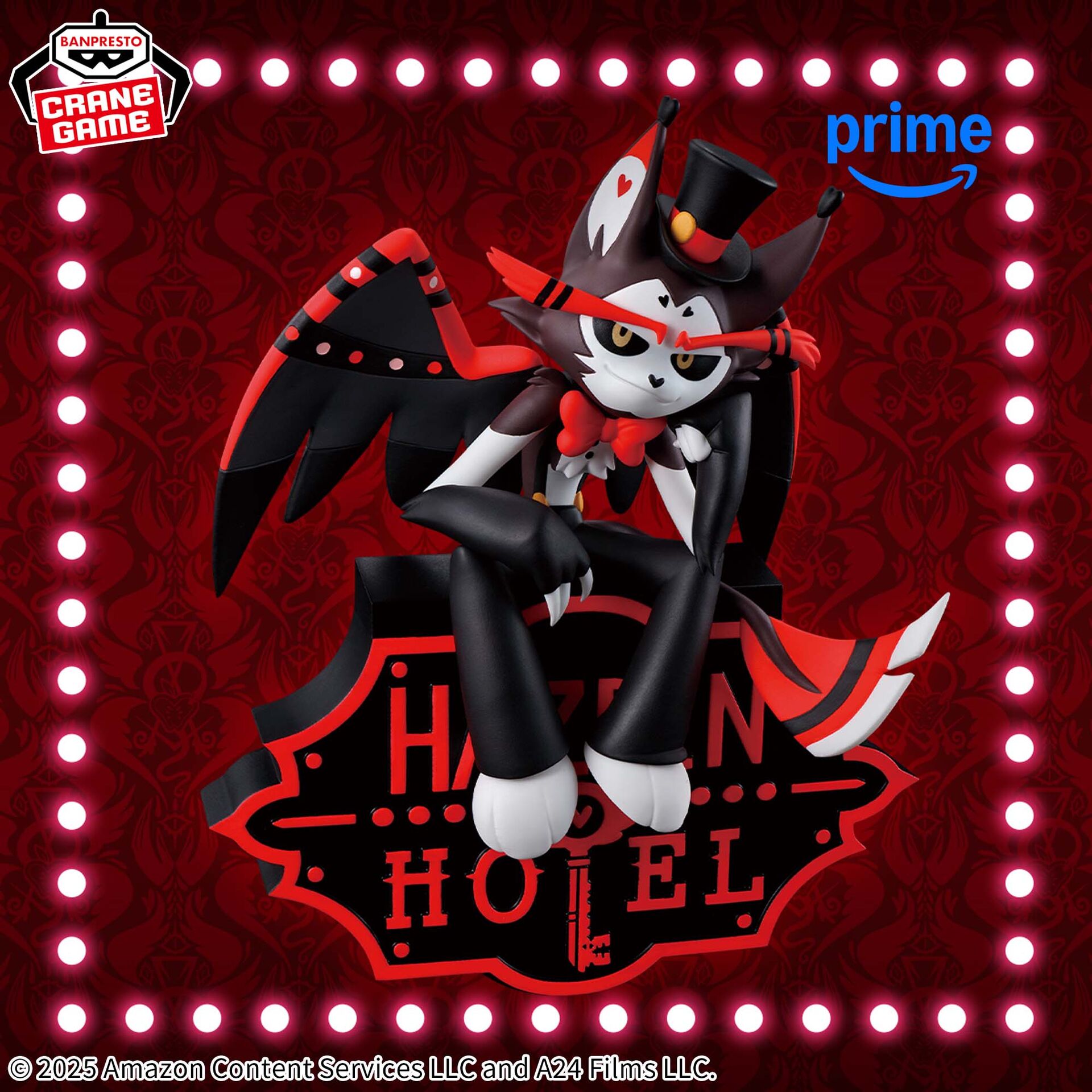 Hazbin Hotel - Husk - Monitor Top Figure (Bandai Spirits)