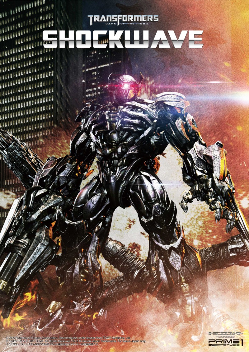 Transformers: Dark of the Moon - Driller - Shockwave - Museum Masterline Series  (MMTFM-14) (Prime 1 Studio) photo 5