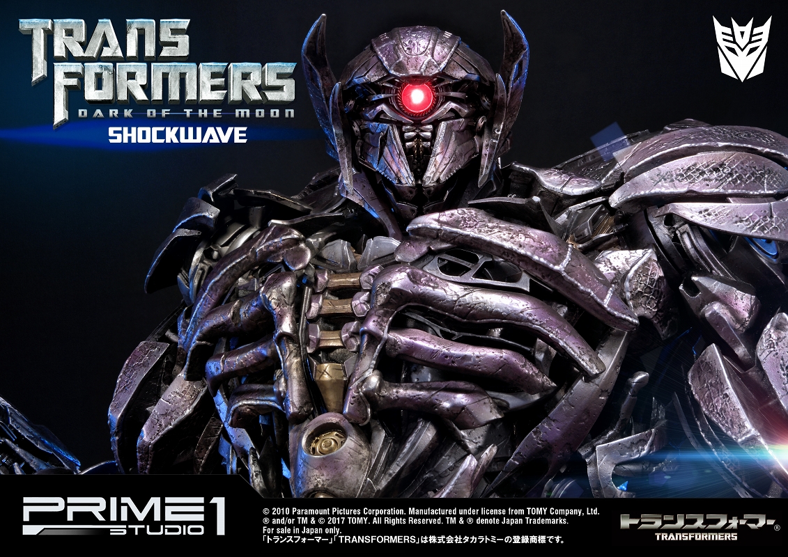 Transformers: Dark of the Moon - Driller - Shockwave - Museum Masterline Series  (MMTFM-14) (Prime 1 Studio) photo 9