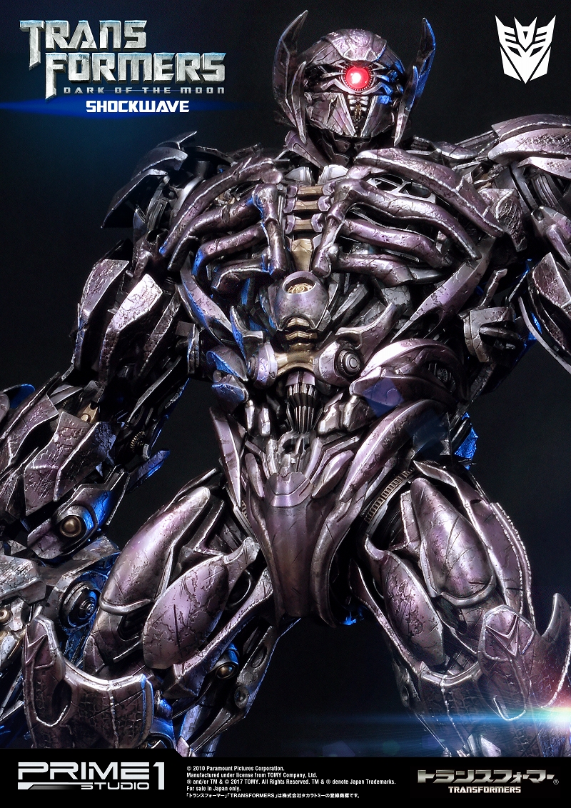Transformers: Dark of the Moon - Driller - Shockwave - Museum Masterline Series  (MMTFM-14) (Prime 1 Studio) photo 6
