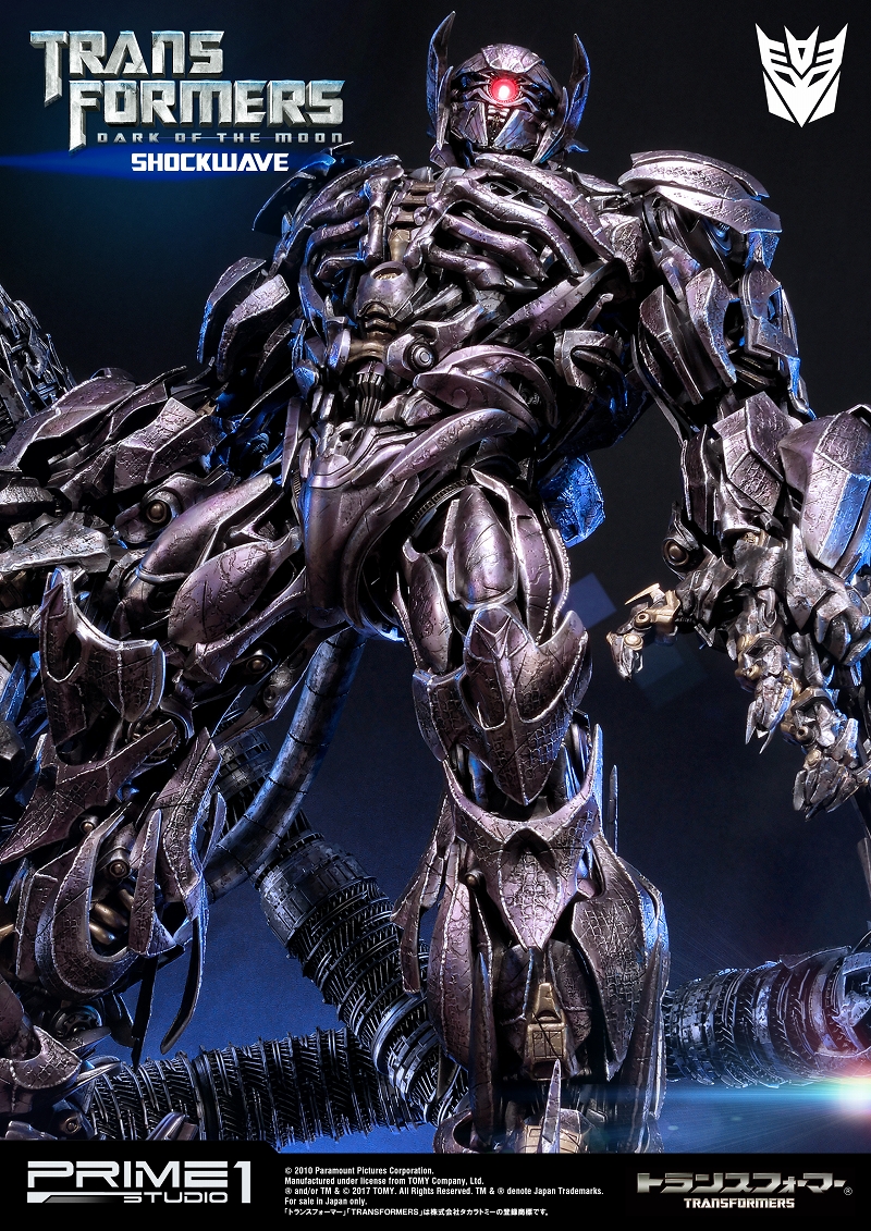 Transformers: Dark of the Moon - Driller - Shockwave - Museum Masterline Series  (MMTFM-14) (Prime 1 Studio) photo 10