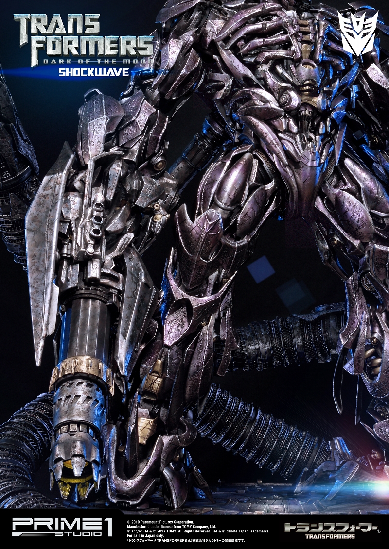 Transformers: Dark of the Moon - Driller - Shockwave - Museum Masterline Series  (MMTFM-14) (Prime 1 Studio) photo 11