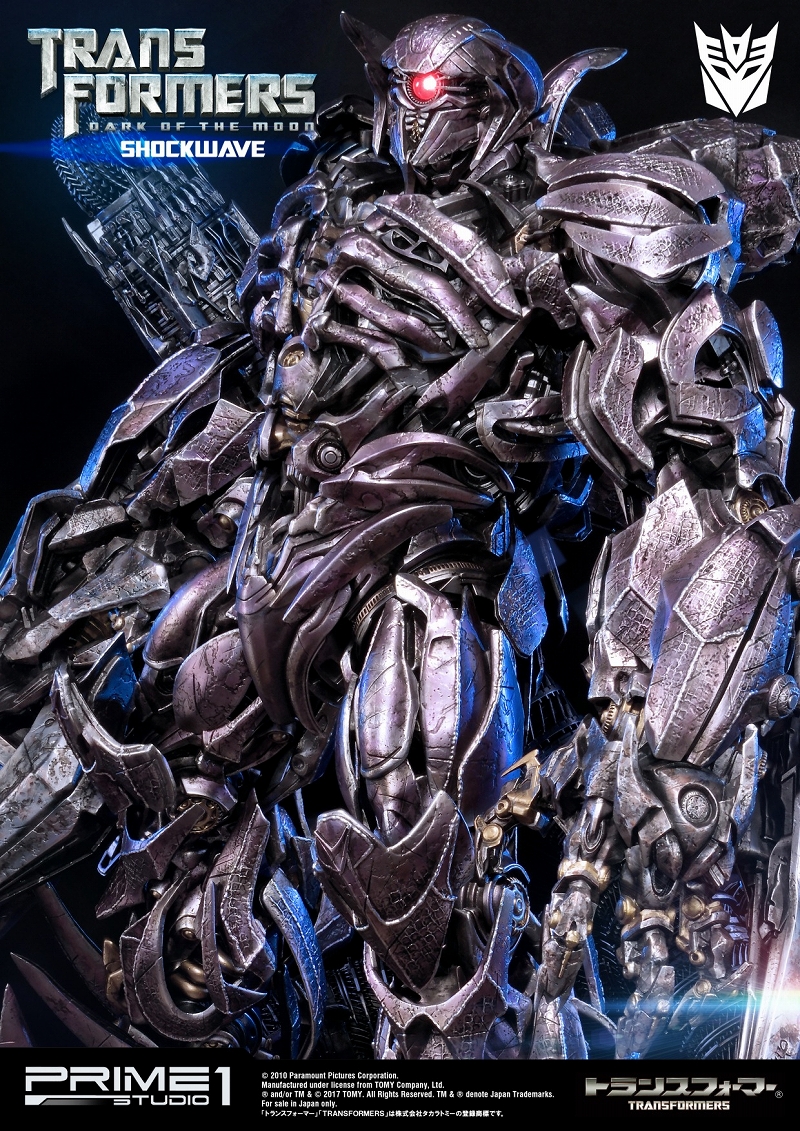 Transformers: Dark of the Moon - Driller - Shockwave - Museum Masterline Series  (MMTFM-14) (Prime 1 Studio) photo 14