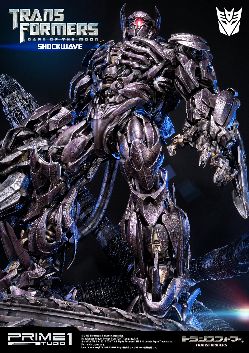 Transformers: Dark of the Moon - Driller - Shockwave - Museum Masterline Series  (MMTFM-14) (Prime 1 Studio) photo 15