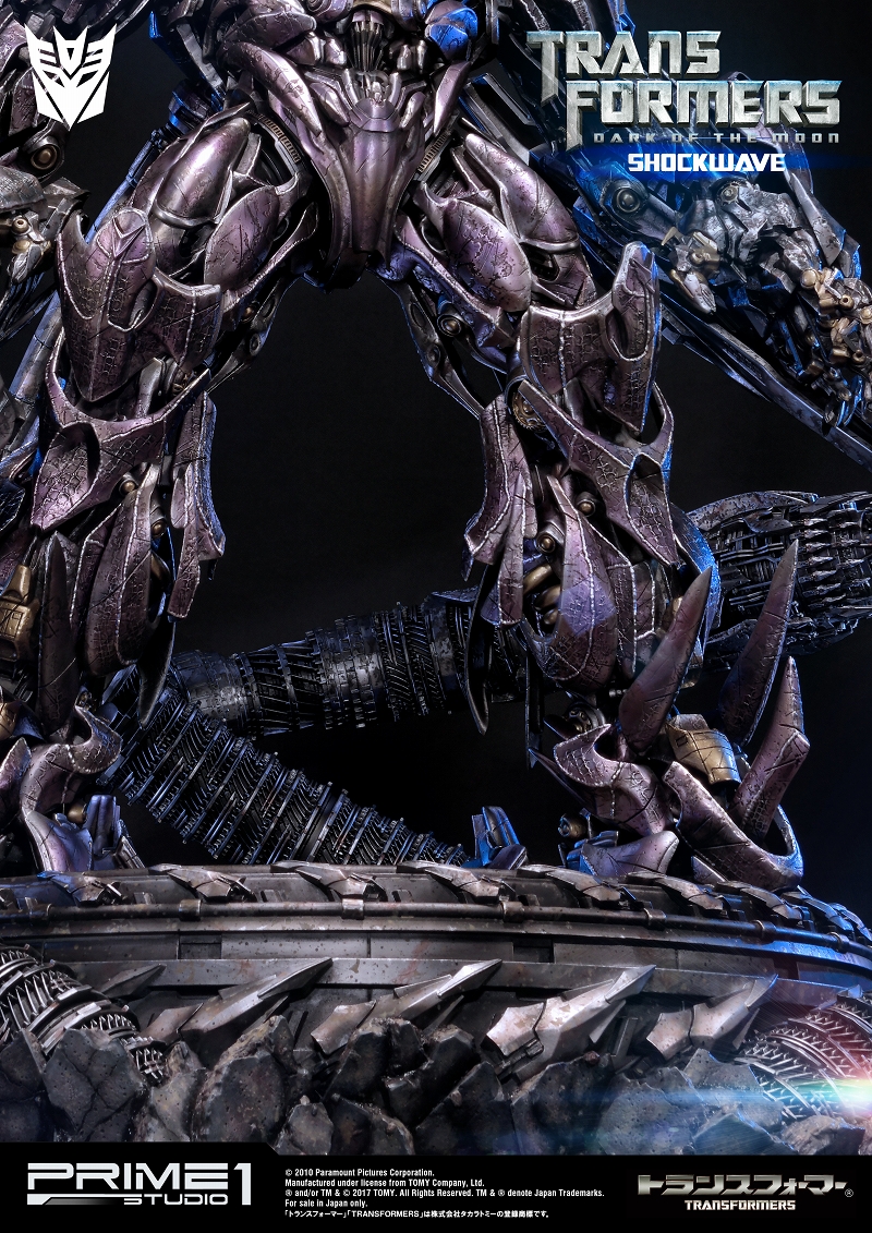 Transformers: Dark of the Moon - Driller - Shockwave - Museum Masterline Series  (MMTFM-14) (Prime 1 Studio) photo 18