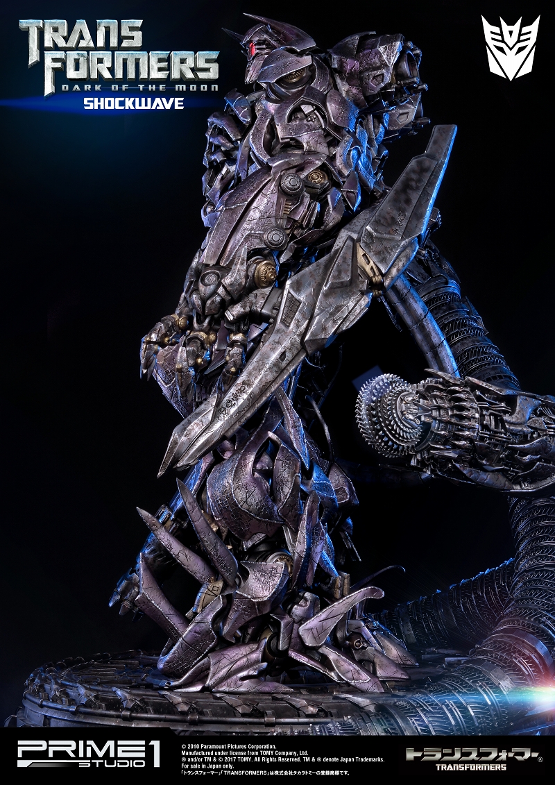 Transformers: Dark of the Moon - Driller - Shockwave - Museum Masterline Series  (MMTFM-14) (Prime 1 Studio) photo 20