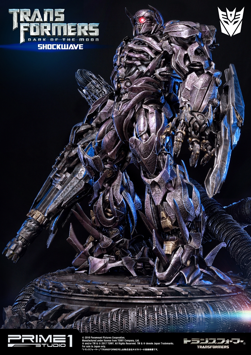 Transformers: Dark of the Moon - Driller - Shockwave - Museum Masterline Series  (MMTFM-14) (Prime 1 Studio) photo 22