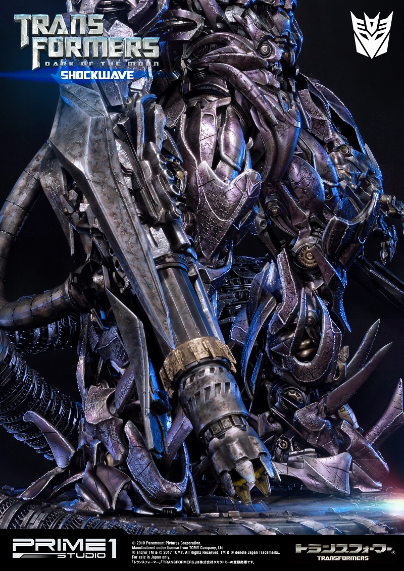 Transformers: Dark of the Moon - Driller - Shockwave - Museum Masterline Series  (MMTFM-14) (Prime 1 Studio) photo 23
