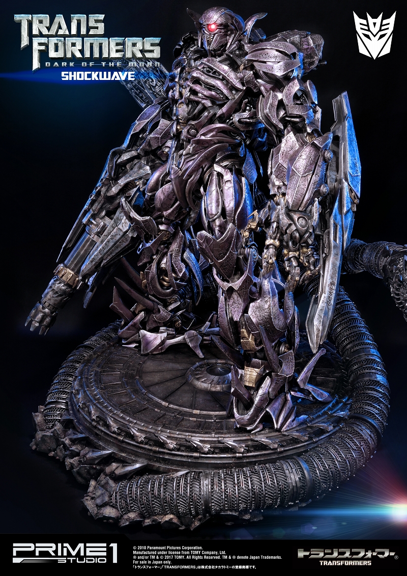 Transformers: Dark of the Moon - Driller - Shockwave - Museum Masterline Series  (MMTFM-14) (Prime 1 Studio) photo 27