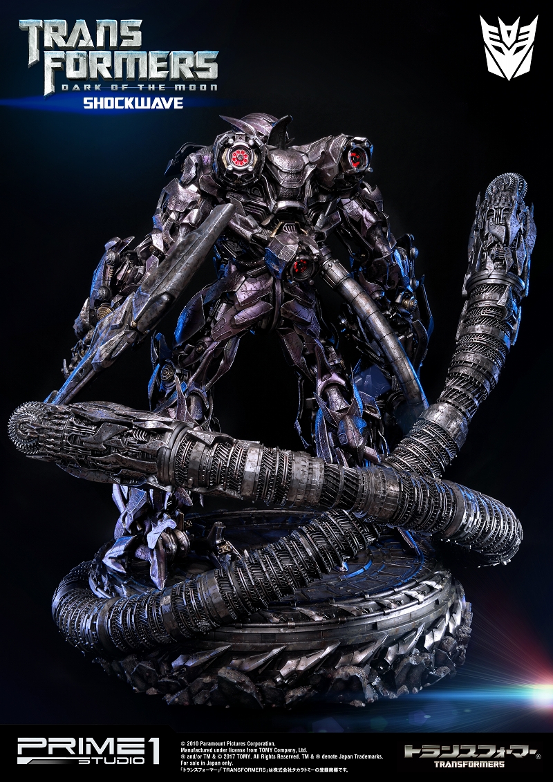 Transformers: Dark of the Moon - Driller - Shockwave - Museum Masterline Series  (MMTFM-14) (Prime 1 Studio) photo 28