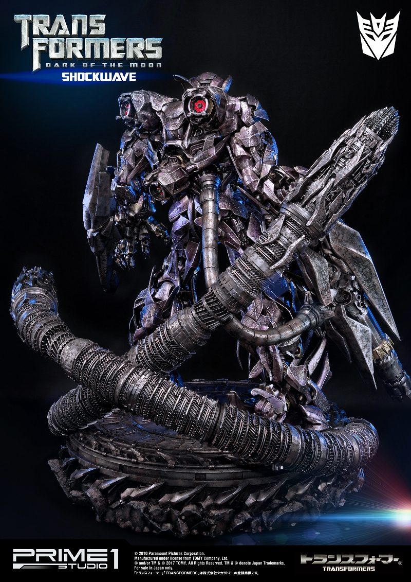 Transformers: Dark of the Moon - Driller - Shockwave - Museum Masterline Series  (MMTFM-14) (Prime 1 Studio) photo 29