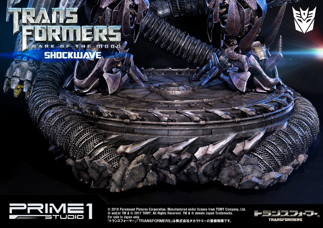 Transformers: Dark of the Moon - Driller - Shockwave - Museum Masterline Series  (MMTFM-14) (Prime 1 Studio) photo 30