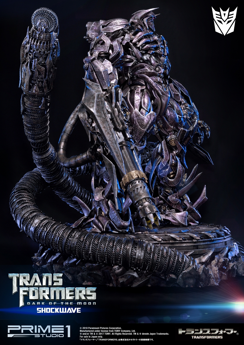 Transformers: Dark of the Moon - Driller - Shockwave - Museum Masterline Series  (MMTFM-14) (Prime 1 Studio) photo 31