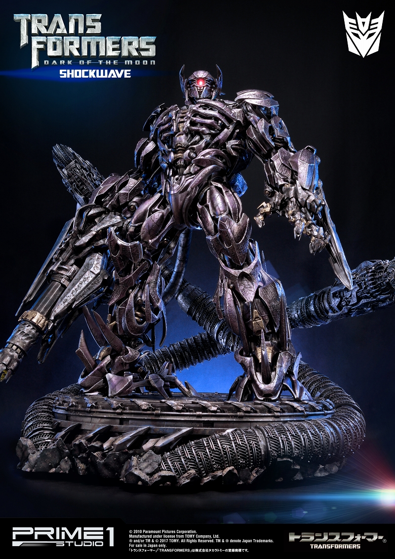 Transformers: Dark of the Moon - Driller - Shockwave - Museum Masterline Series  (MMTFM-14) (Prime 1 Studio) photo 32