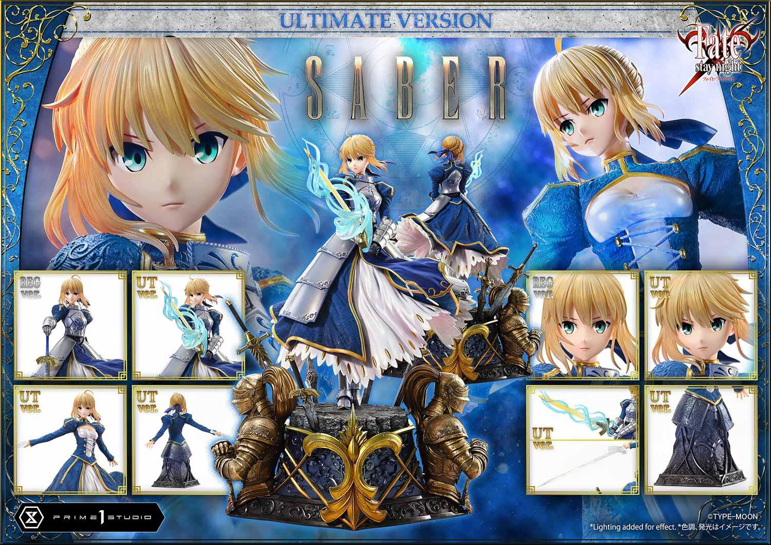 Fate/Stay Night - Altria Pendragon - Prisma Wing - Ultimate Premium Masterline (UPMFSN-01UTS) - 1/4 - Ultimate Bonus Version (Prime 1 Studio) photo 15