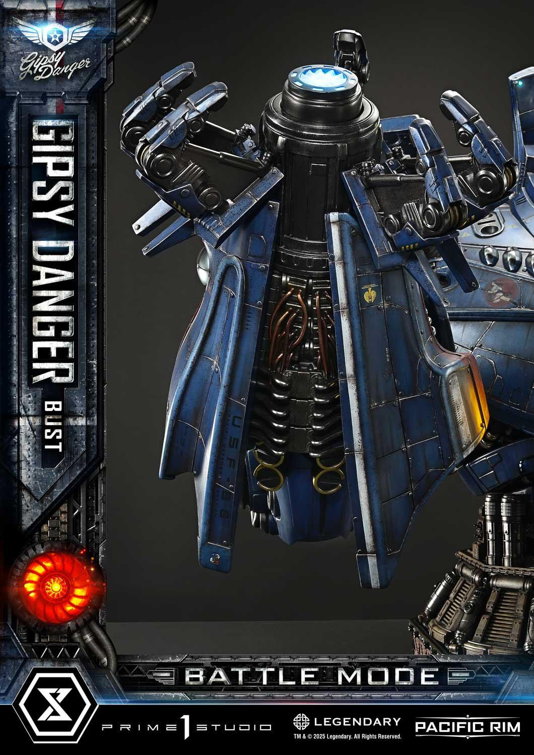 Pacific Rim - Gipsy Danger - Bust - Life-Size Bust  (LSPACRIM-02) - Battle Mode (Prime 1 Studio)