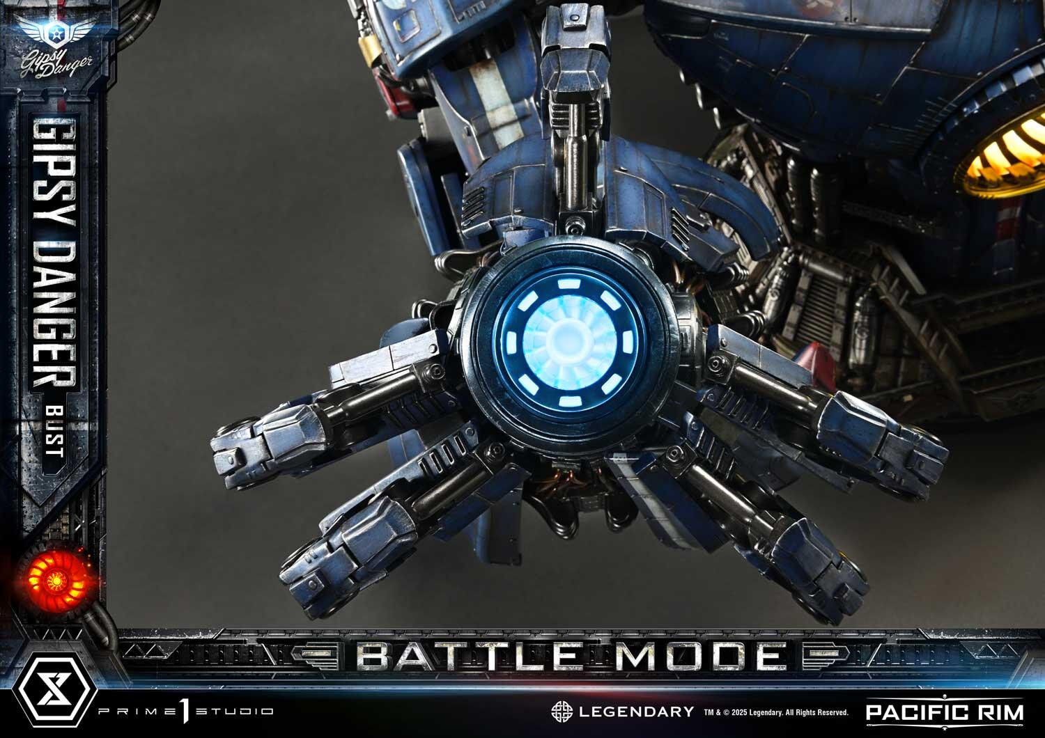 Pacific Rim - Gipsy Danger - Bust - Life-Size Bust  (LSPACRIM-02) - Battle Mode (Prime 1 Studio) photo 3