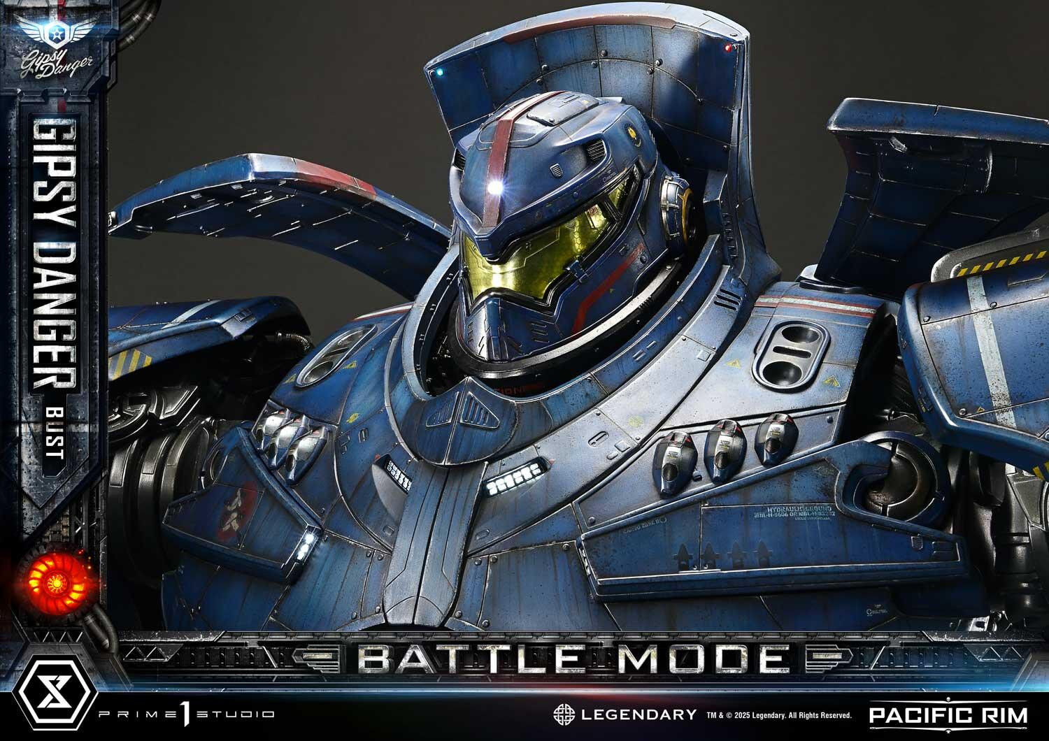 Pacific Rim - Gipsy Danger - Bust - Life-Size Bust  (LSPACRIM-02) - Battle Mode (Prime 1 Studio) photo 6