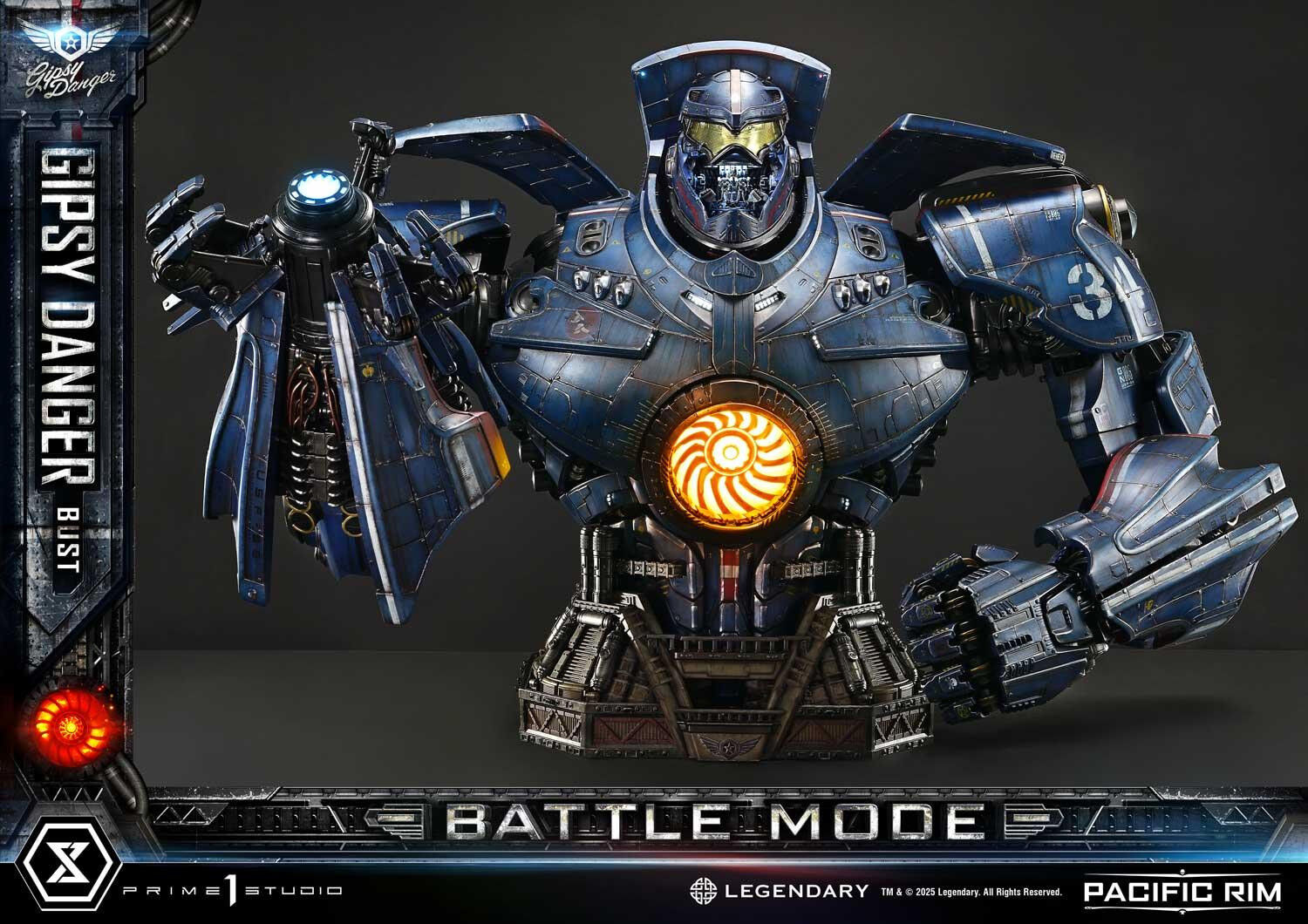 Pacific Rim - Gipsy Danger - Bust - Life-Size Bust  (LSPACRIM-02) - Battle Mode (Prime 1 Studio) photo 7