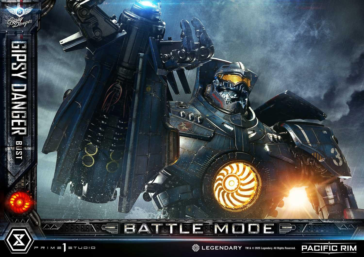 Pacific Rim - Gipsy Danger - Bust - Life-Size Bust  (LSPACRIM-02) - Battle Mode (Prime 1 Studio) photo 8