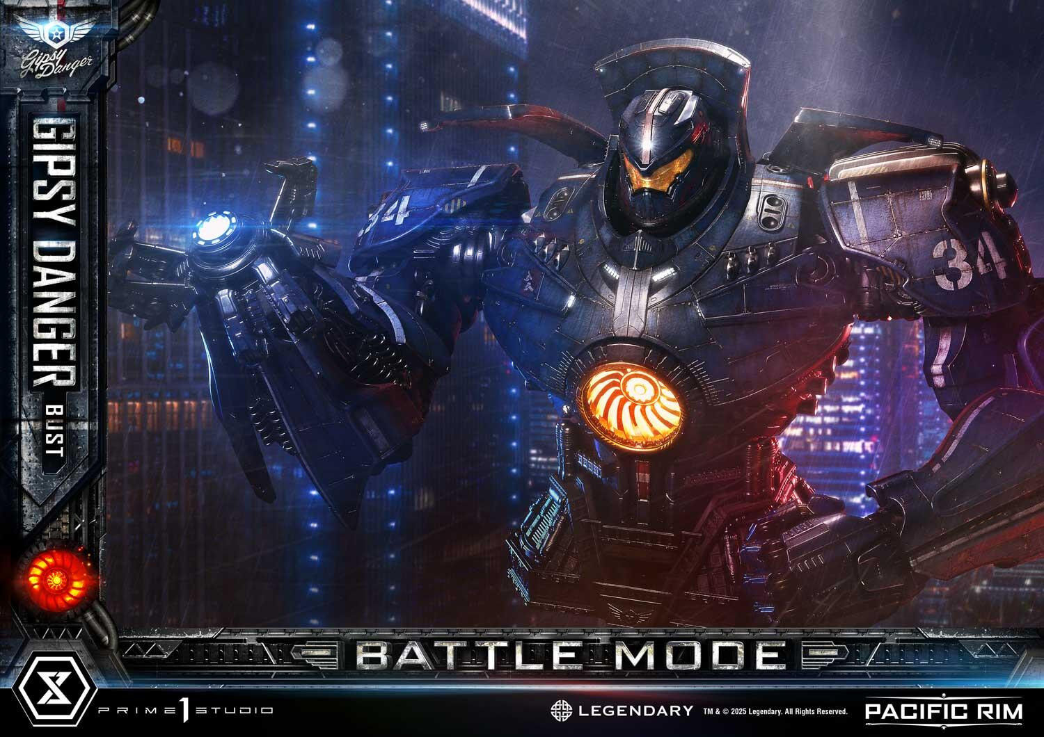 Pacific Rim - Gipsy Danger - Bust - Life-Size Bust  (LSPACRIM-02) - Battle Mode (Prime 1 Studio) photo 9