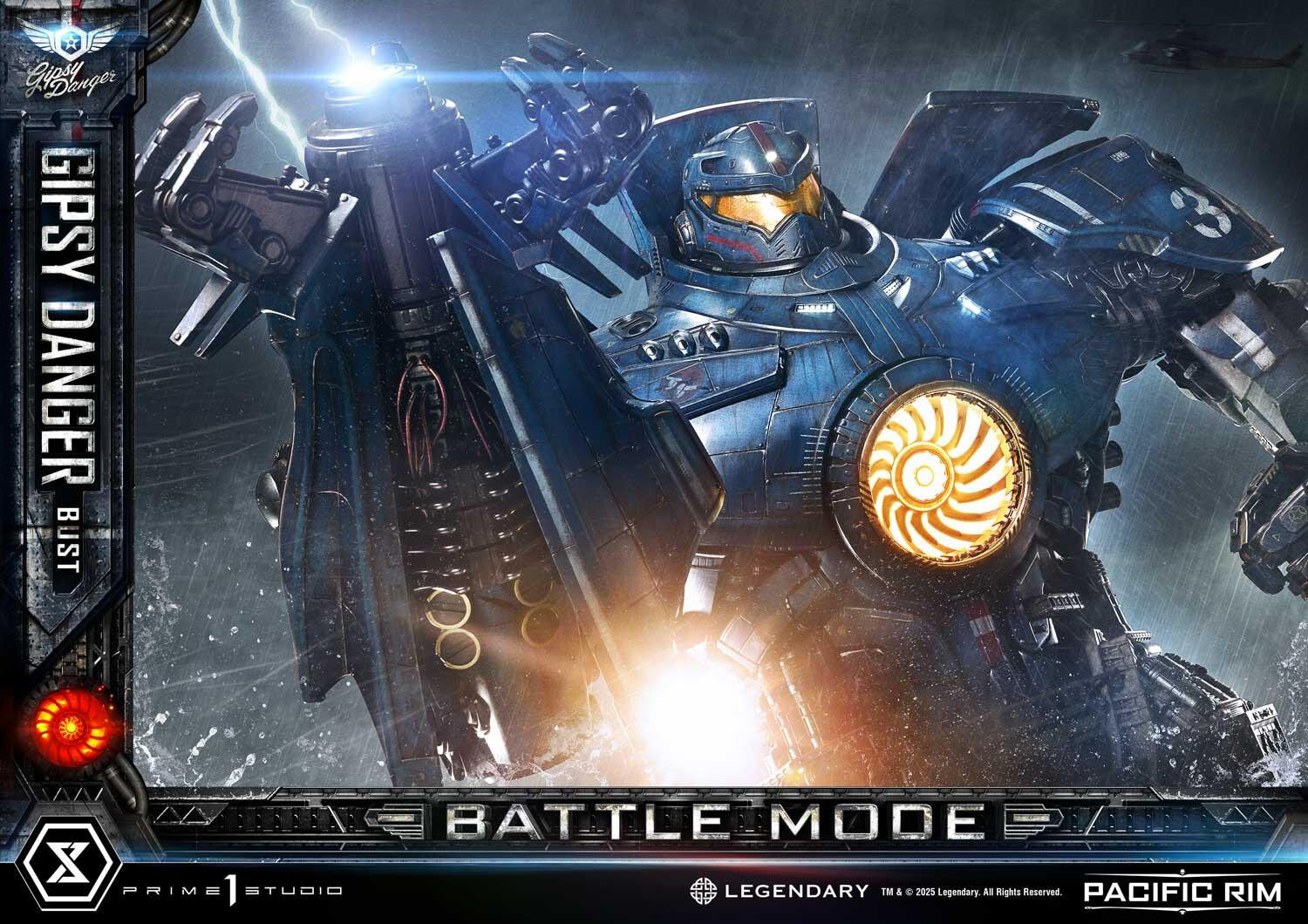 Pacific Rim - Gipsy Danger - Bust - Life-Size Bust  (LSPACRIM-02) - Battle Mode (Prime 1 Studio) photo 10