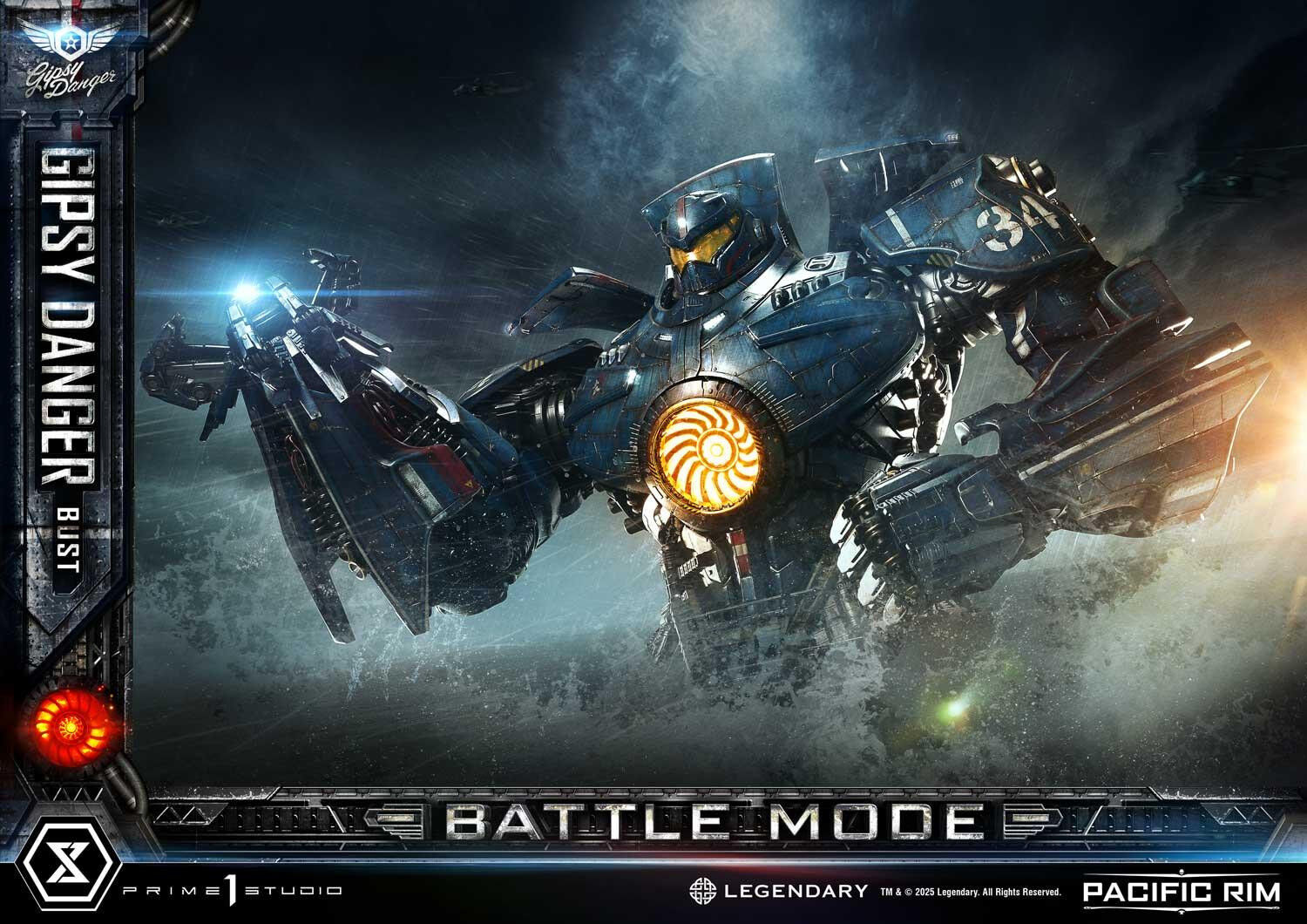 Pacific Rim - Gipsy Danger - Bust - Life-Size Bust  (LSPACRIM-02) - Battle Mode (Prime 1 Studio) photo 11