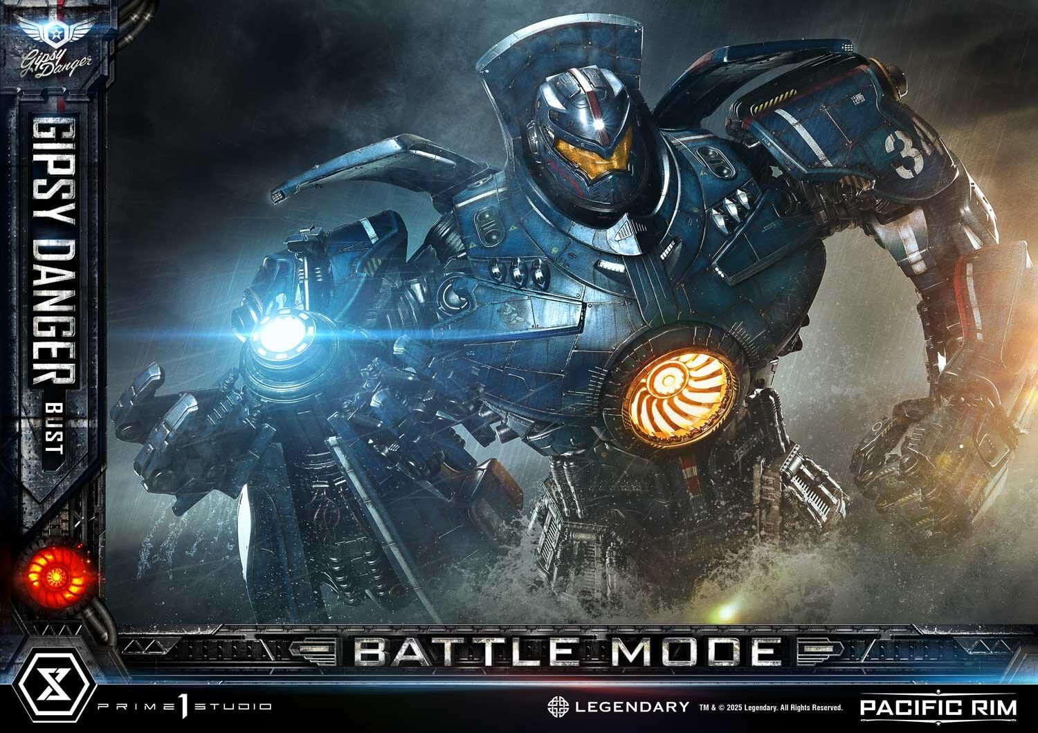 Pacific Rim - Gipsy Danger - Bust - Life-Size Bust  (LSPACRIM-02) - Battle Mode (Prime 1 Studio) photo 12
