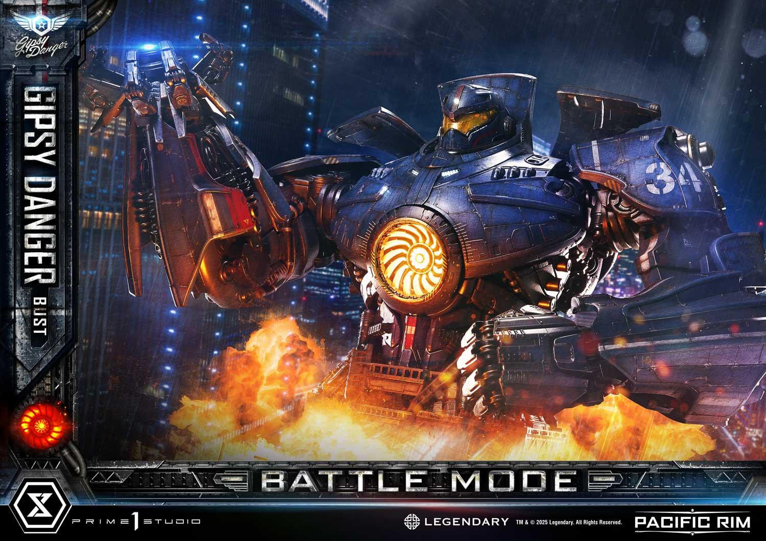Pacific Rim - Gipsy Danger - Bust - Life-Size Bust  (LSPACRIM-02) - Battle Mode (Prime 1 Studio) photo 13