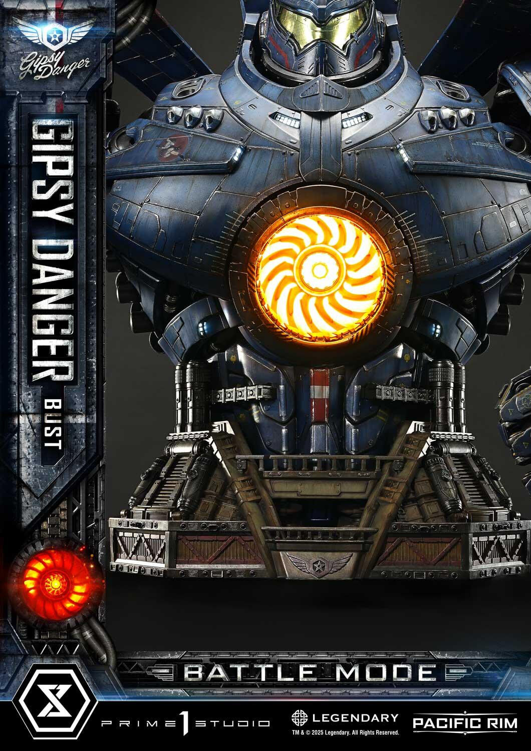 Pacific Rim - Gipsy Danger - Bust - Life-Size Bust  (LSPACRIM-02) - Battle Mode (Prime 1 Studio) photo 14