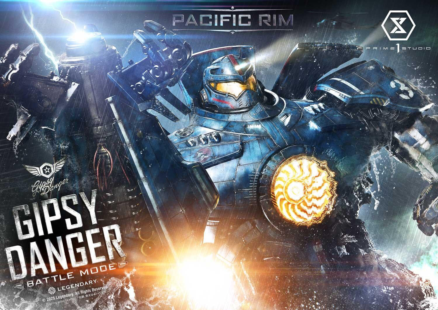Pacific Rim - Gipsy Danger - Bust - Life-Size Bust  (LSPACRIM-02) - Battle Mode (Prime 1 Studio) photo 15