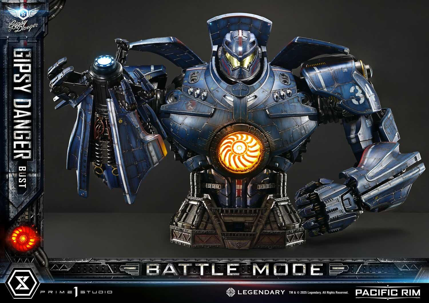 Pacific Rim - Gipsy Danger - Bust - Life-Size Bust  (LSPACRIM-02) - Battle Mode (Prime 1 Studio) photo 17