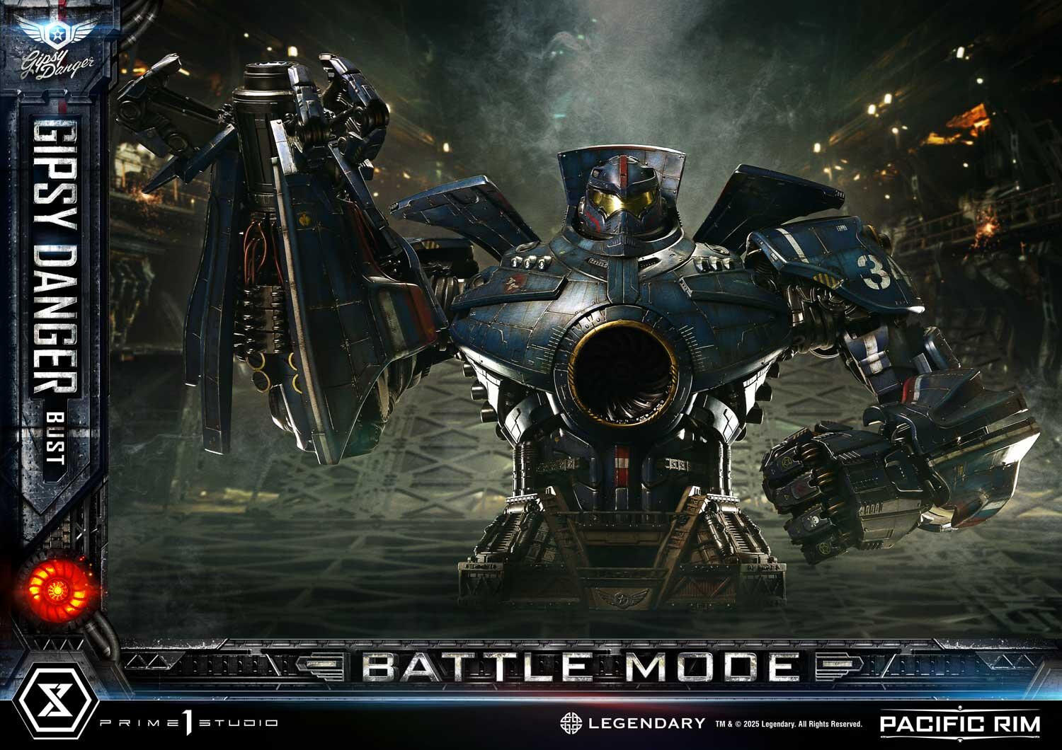 Pacific Rim - Gipsy Danger - Bust - Life-Size Bust  (LSPACRIM-02) - Battle Mode (Prime 1 Studio) photo 29