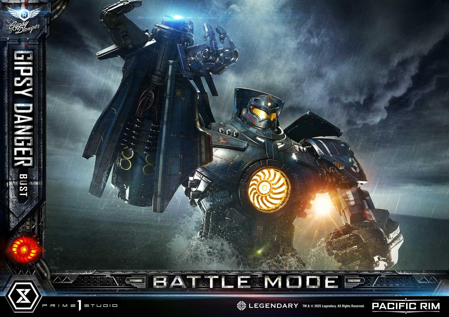 Pacific Rim - Gipsy Danger - Bust - Life-Size Bust  (LSPACRIM-02) - Battle Mode (Prime 1 Studio) photo 30
