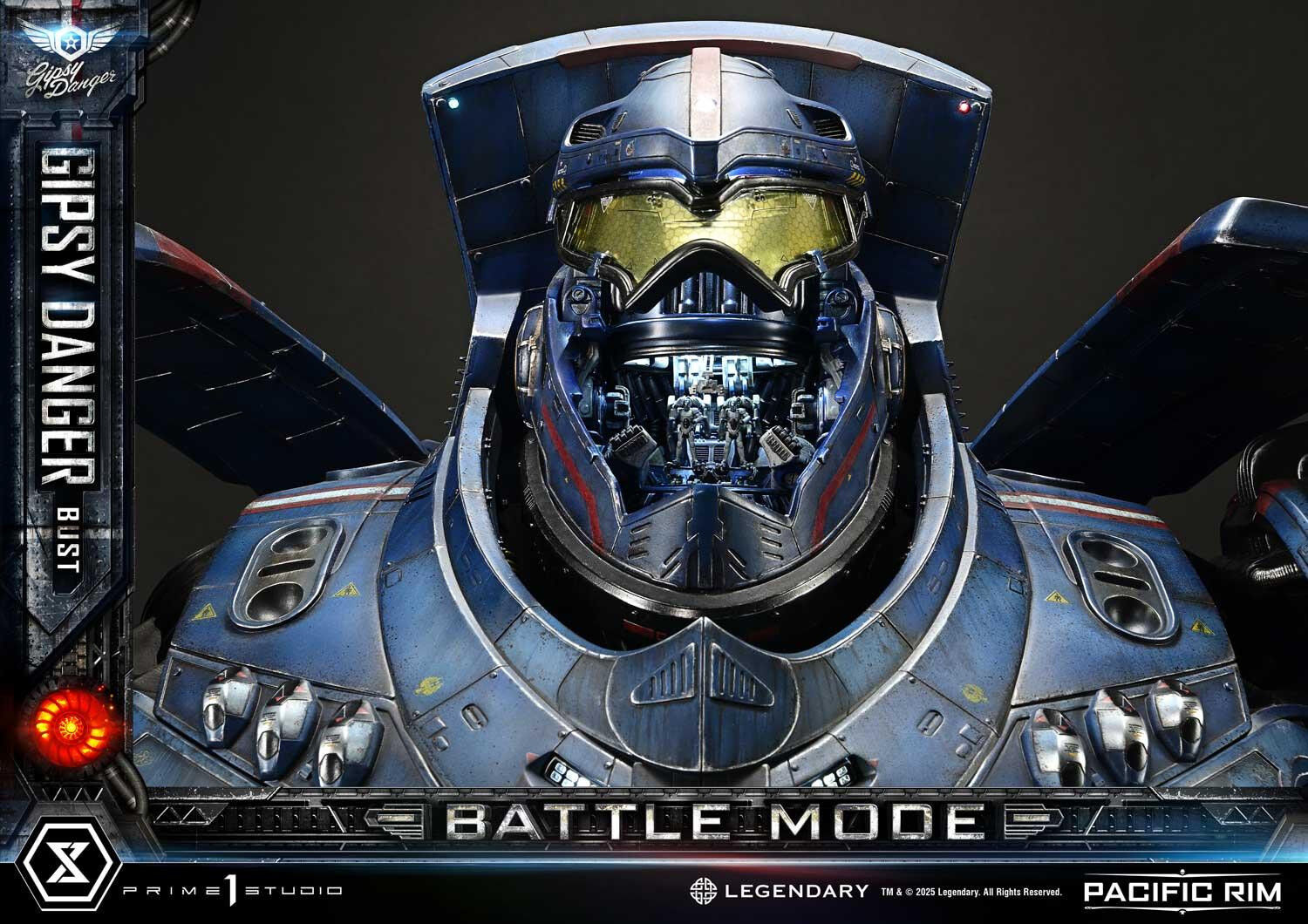 Pacific Rim - Gipsy Danger - Bust - Life-Size Bust  (LSPACRIM-02) - Battle Mode (Prime 1 Studio) photo 33