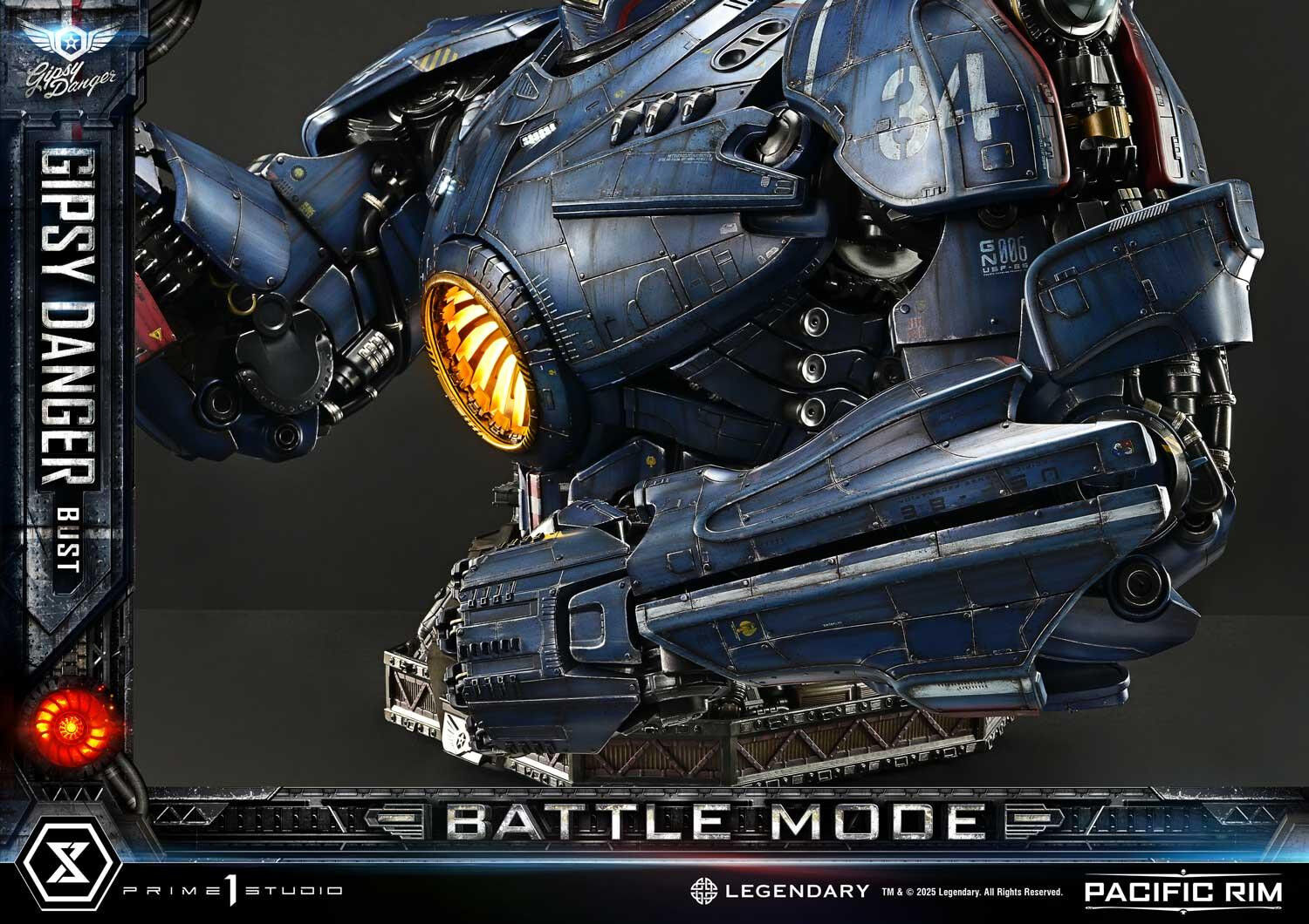 Pacific Rim - Gipsy Danger - Bust - Life-Size Bust  (LSPACRIM-02) - Battle Mode (Prime 1 Studio) photo 34