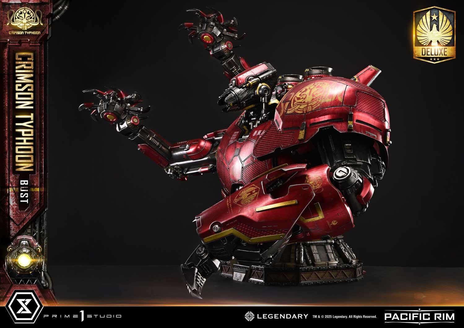 Pacific Rim - Crimson Typhoon - Bust - Life-Size Bust  (LSPACRIM-03DX) - DX Version (Prime 1 Studio) photo 6
