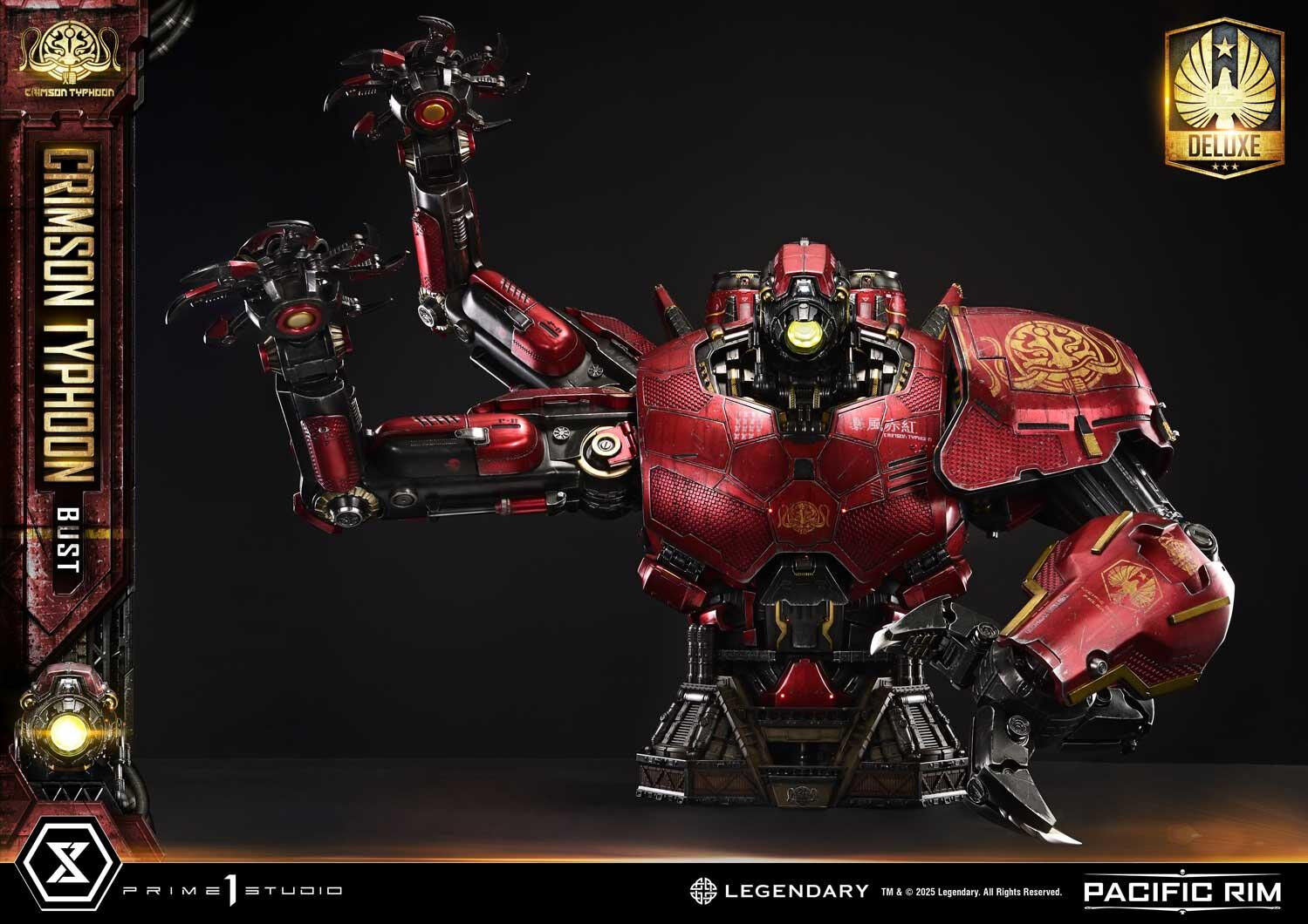 Pacific Rim - Crimson Typhoon - Bust - Life-Size Bust  (LSPACRIM-03DX) - DX Version (Prime 1 Studio) photo 7