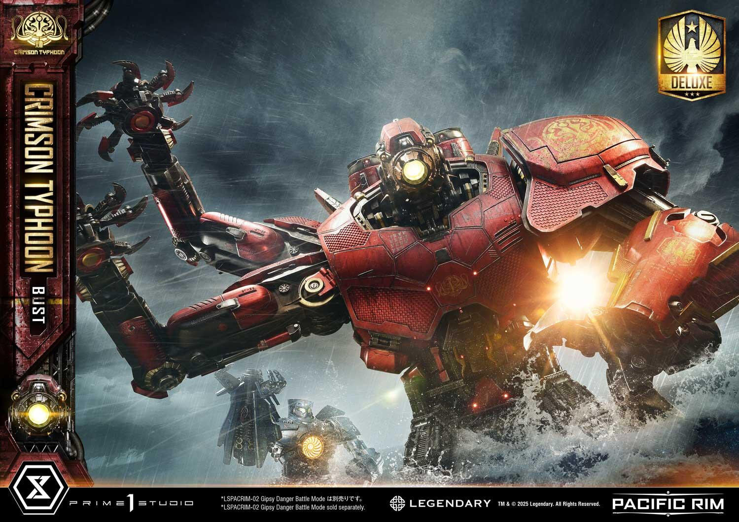 Pacific Rim - Crimson Typhoon - Bust - Life-Size Bust  (LSPACRIM-03DX) - DX Version (Prime 1 Studio) photo 9