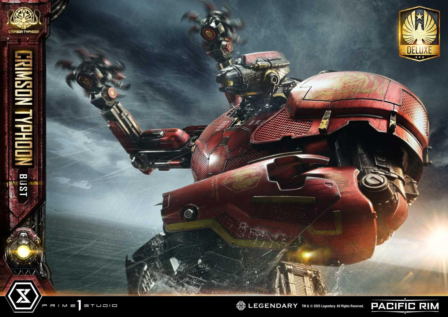 Pacific Rim - Crimson Typhoon - Bust - Life-Size Bust  (LSPACRIM-03DX) - DX Version (Prime 1 Studio) photo 13