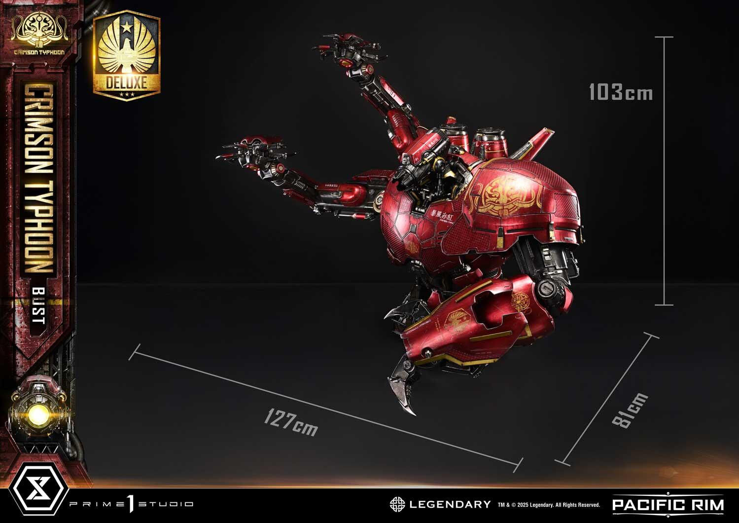 Pacific Rim - Crimson Typhoon - Bust - Life-Size Bust  (LSPACRIM-03DX) - DX Version (Prime 1 Studio) photo 15