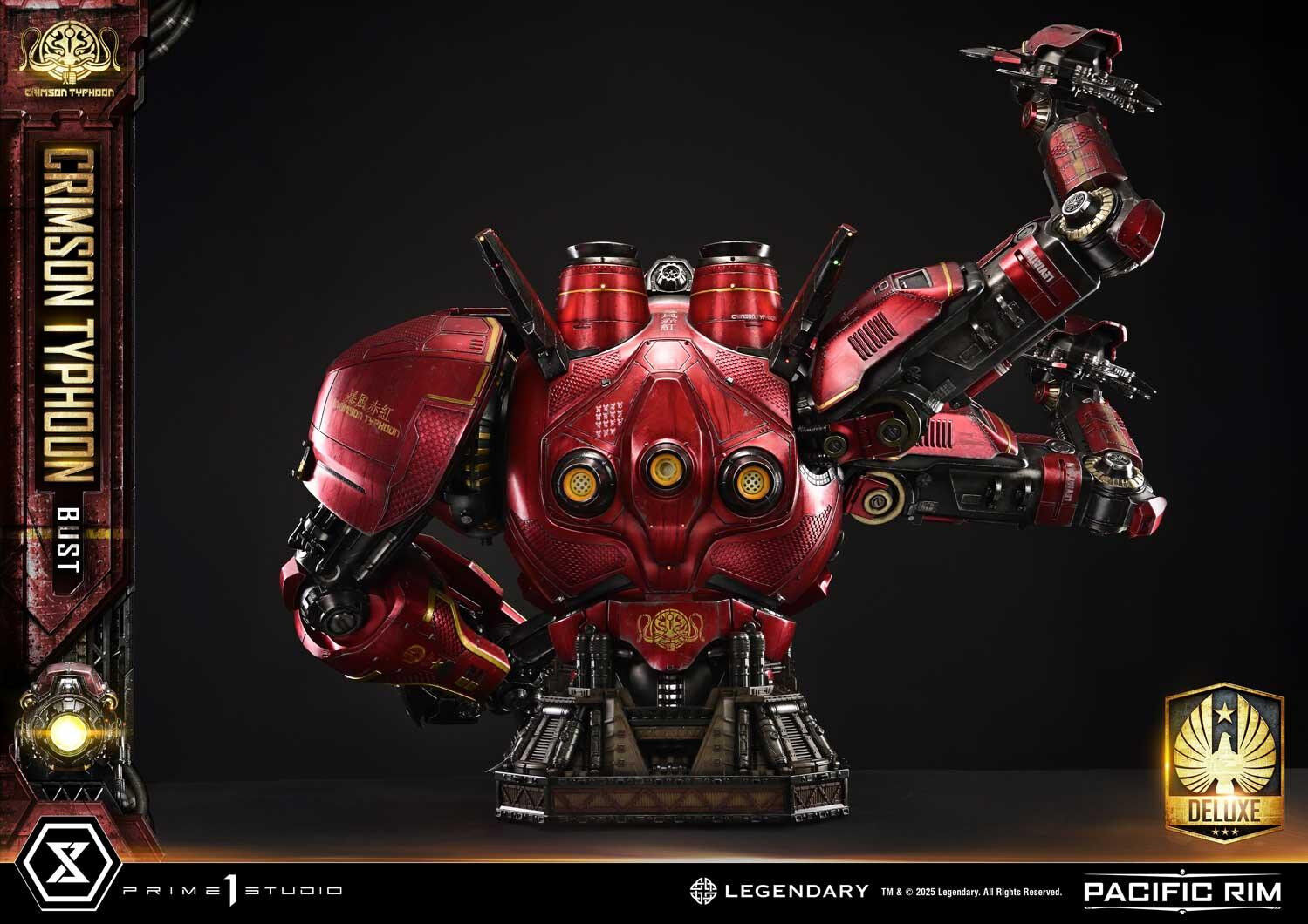 Pacific Rim - Crimson Typhoon - Bust - Life-Size Bust  (LSPACRIM-03DX) - DX Version (Prime 1 Studio) photo 17
