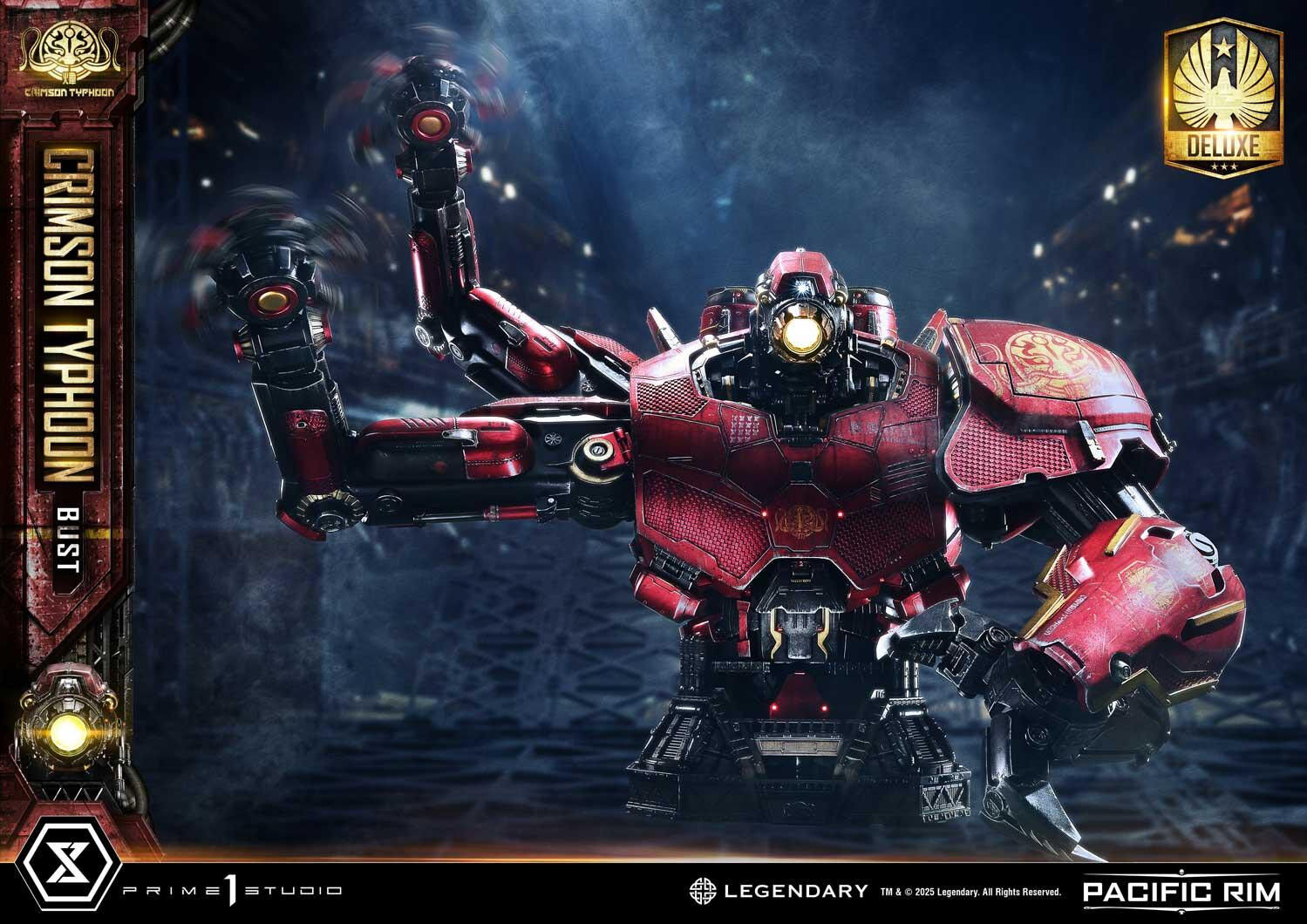 Pacific Rim - Crimson Typhoon - Bust - Life-Size Bust  (LSPACRIM-03DX) - DX Version (Prime 1 Studio) photo 21