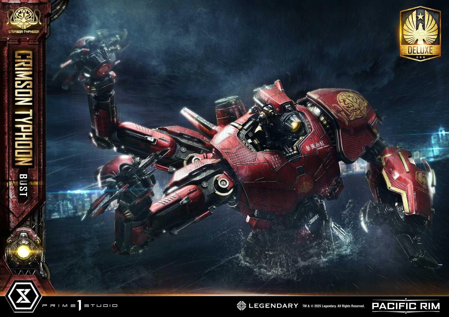 Pacific Rim - Crimson Typhoon - Bust - Life-Size Bust  (LSPACRIM-03DX) - DX Version (Prime 1 Studio) photo 22