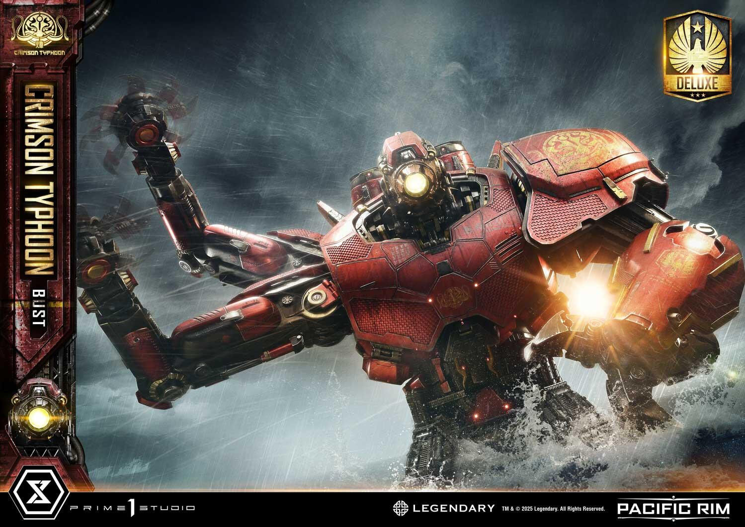 Pacific Rim - Crimson Typhoon - Bust - Life-Size Bust  (LSPACRIM-03DX) - DX Version (Prime 1 Studio) photo 23