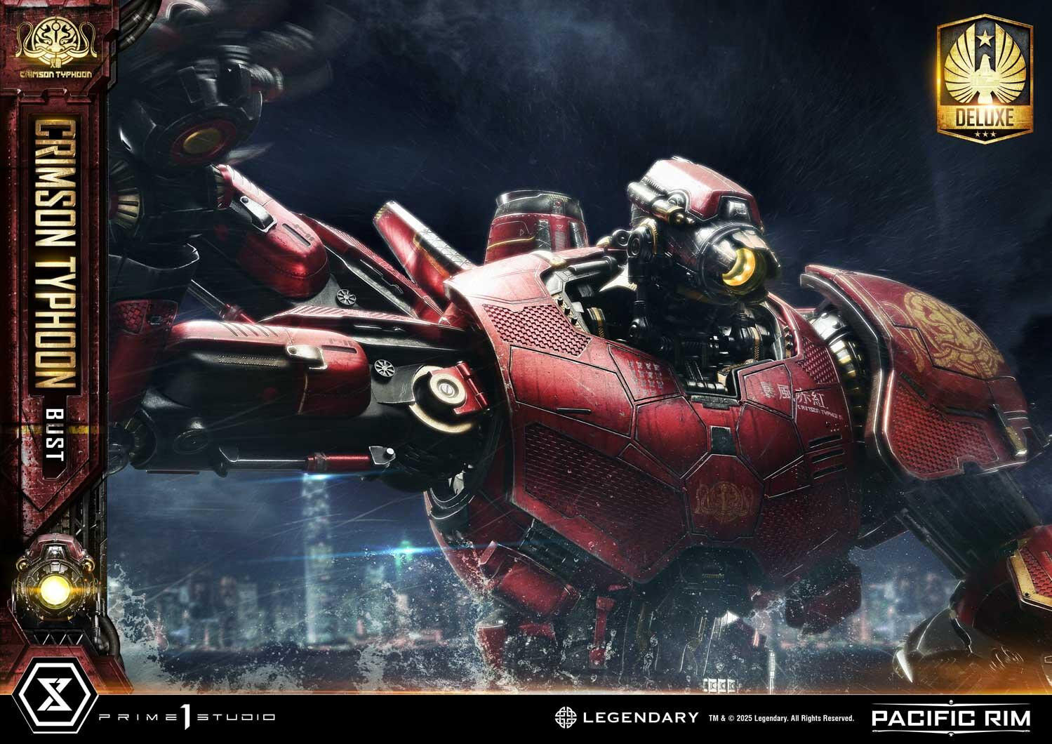 Pacific Rim - Crimson Typhoon - Bust - Life-Size Bust  (LSPACRIM-03DX) - DX Version (Prime 1 Studio) photo 24