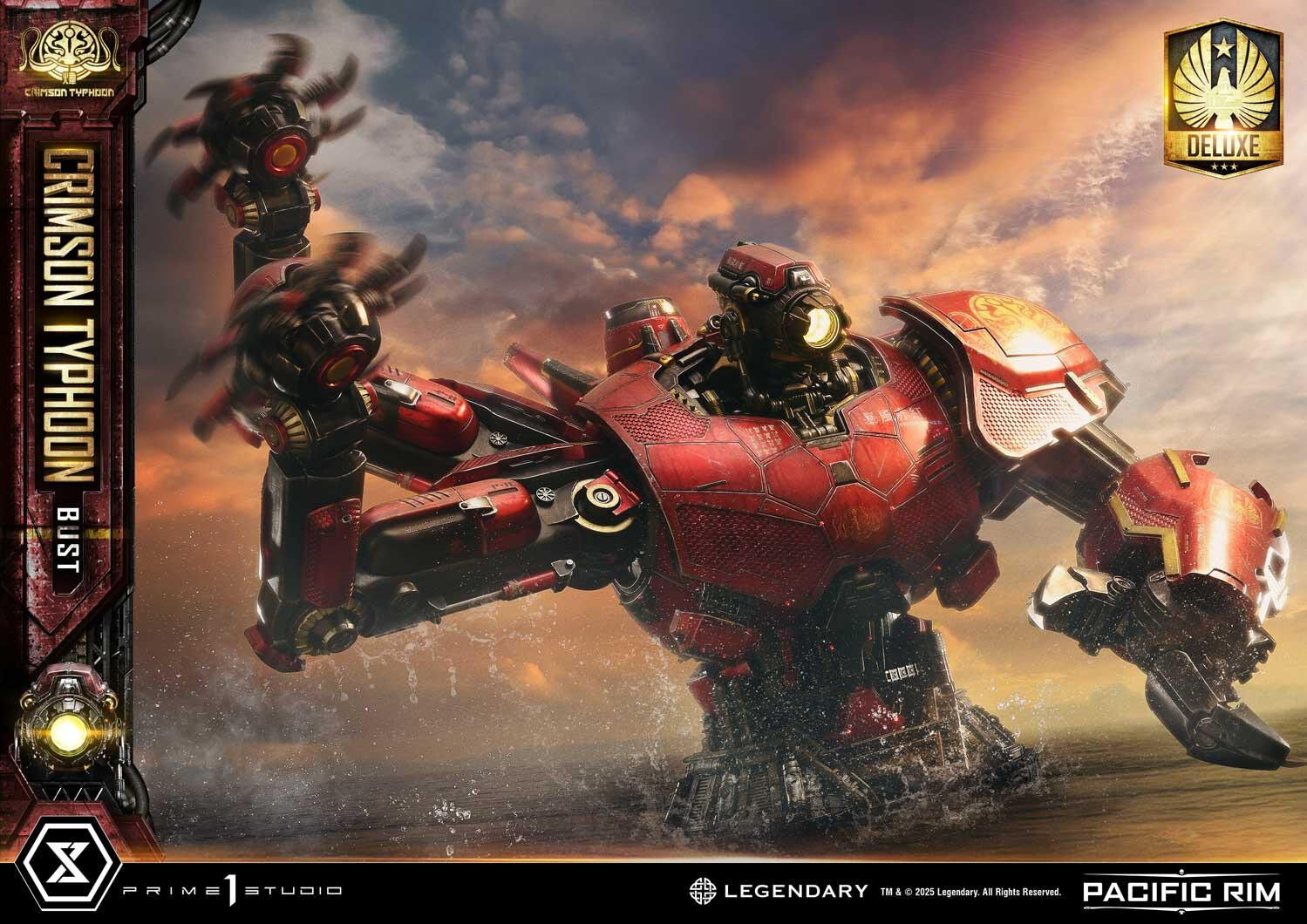 Pacific Rim - Crimson Typhoon - Bust - Life-Size Bust  (LSPACRIM-03DX) - DX Version (Prime 1 Studio) photo 25