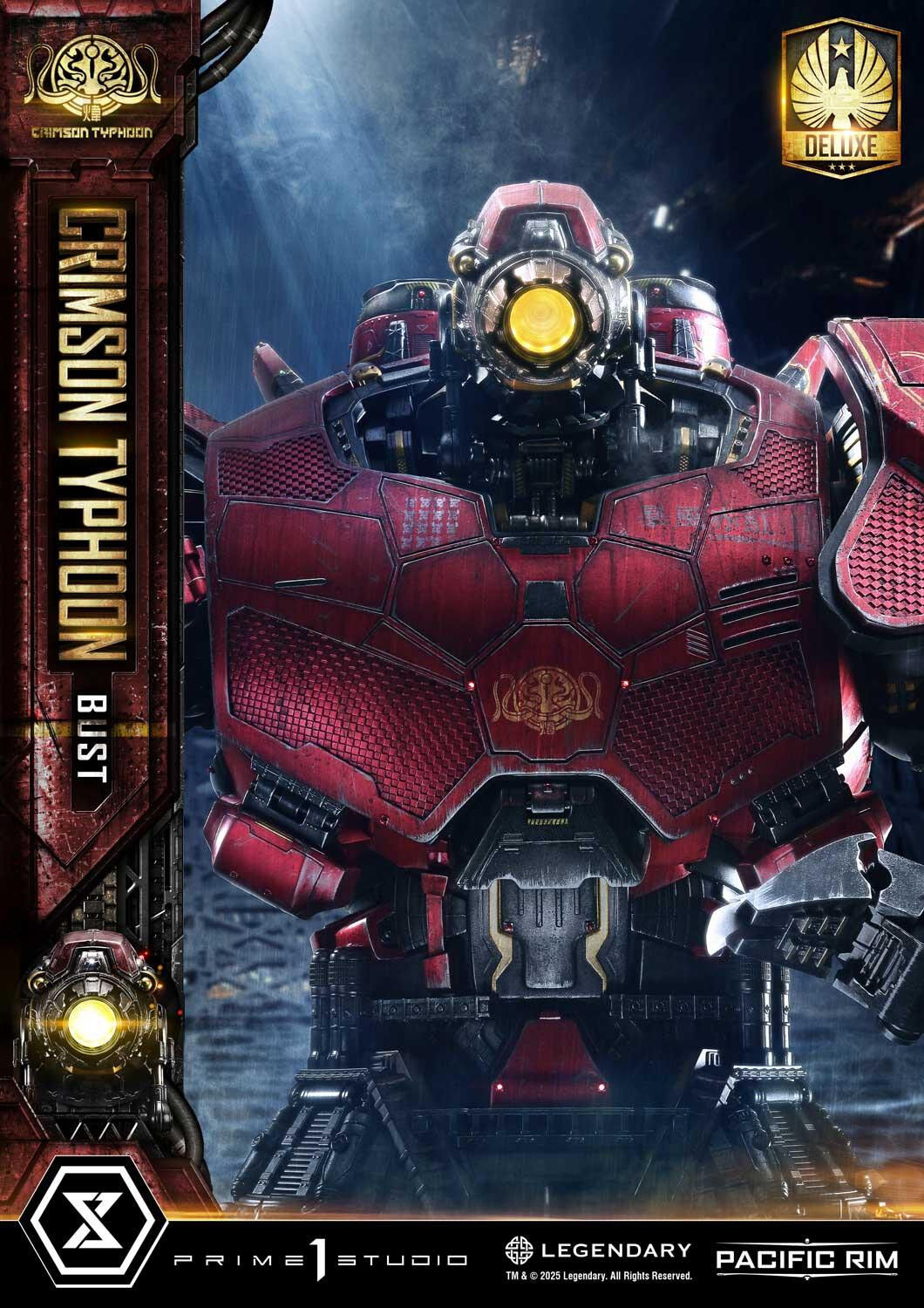 Pacific Rim - Crimson Typhoon - Bust - Life-Size Bust  (LSPACRIM-03DX) - DX Version (Prime 1 Studio) photo 26